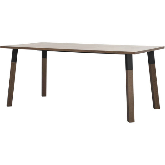 Eliesha Dark Brown Dining Table