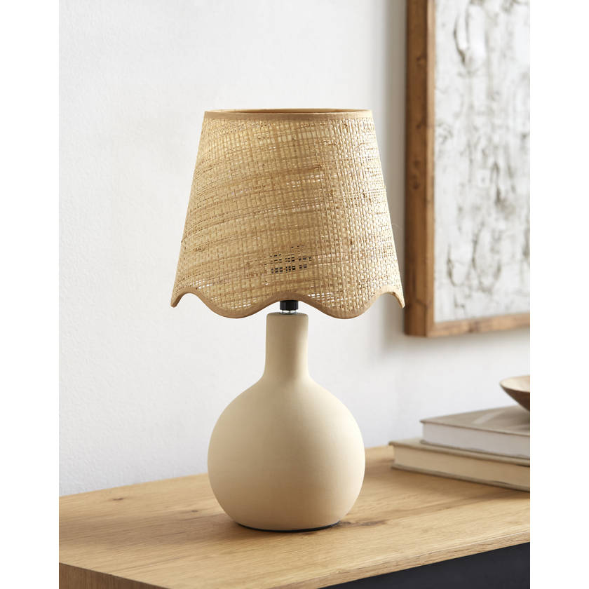 Rondy Rustic Cream Table Lamp