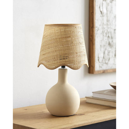 Rondy Rustic Cream Table Lamp
