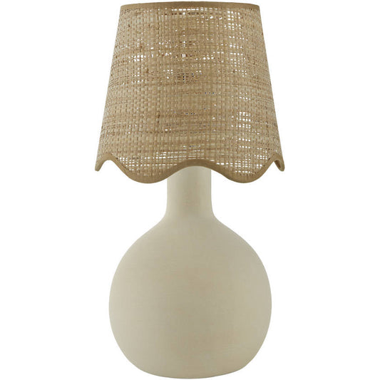 Rondy Rustic Cream Table Lamp