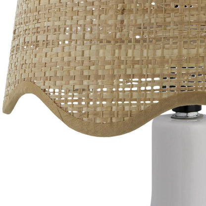 Rondy Rustic Wheat/White Table Lamp