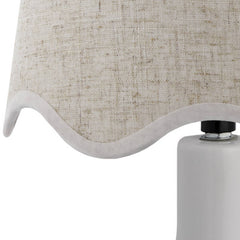 Rondy Rustic White/Wheat Table Lamp