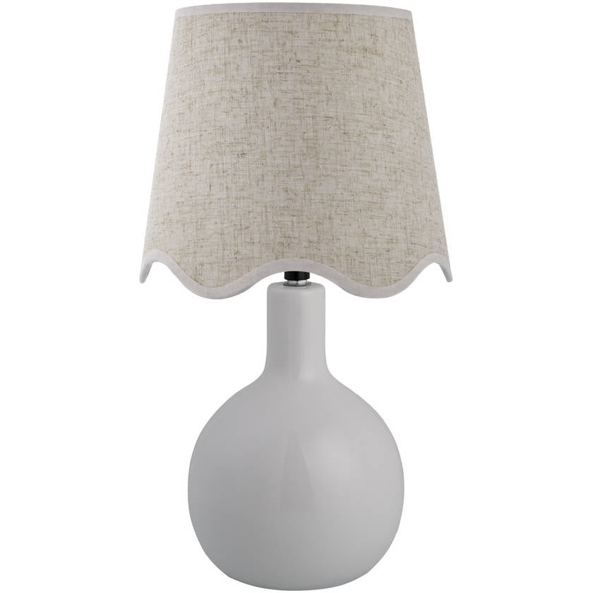 Rondy Rustic White/Wheat Table Lamp