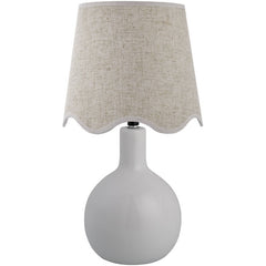 Rondy Rustic White/Wheat Table Lamp