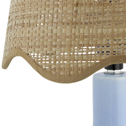 Rondy Rustic Blue Table Lamp