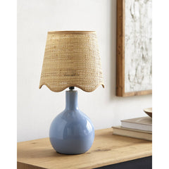 Rondy Rustic Blue Table Lamp