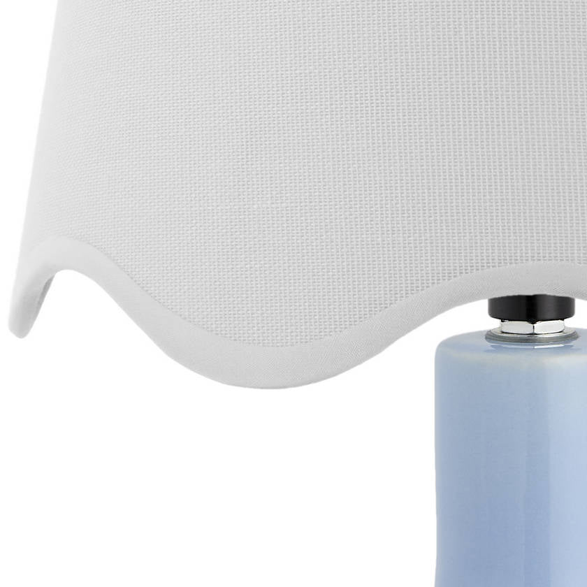 Rondy Rustic Blue/White Table Lamp