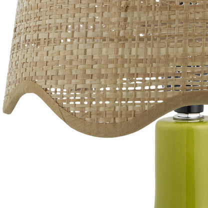 Rondy Rustic Green Table Lamp