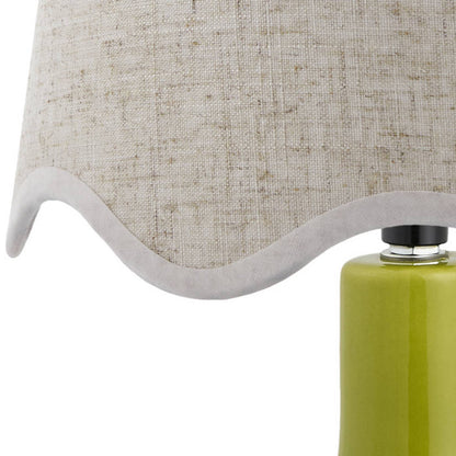 Rondy Rustic Green/Wheat Table Lamp