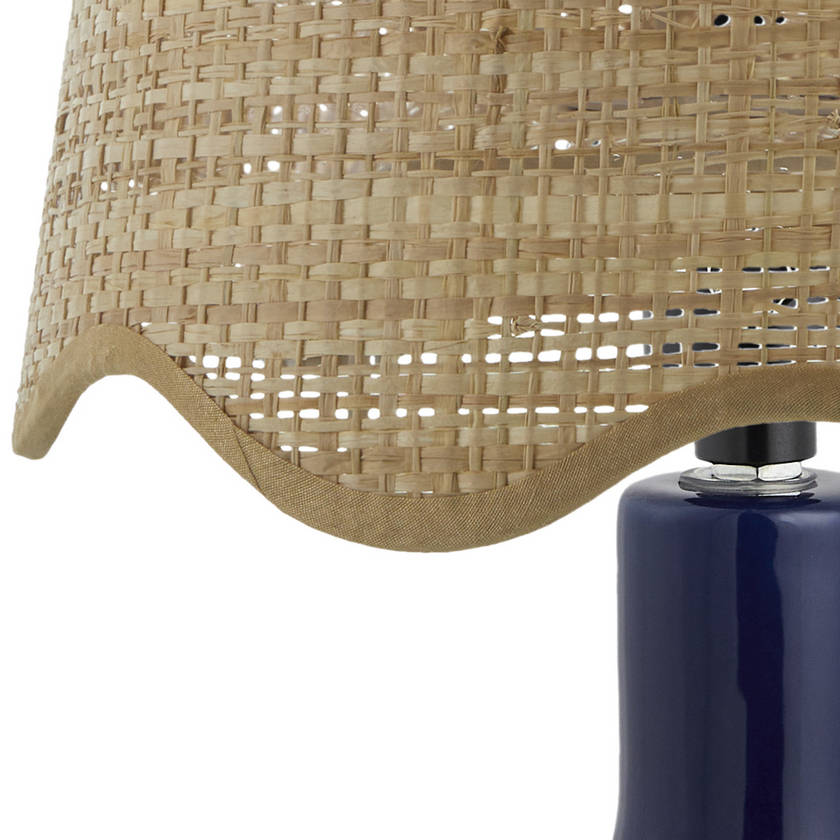 Rondy Rustic Dark Blue Table Lamp