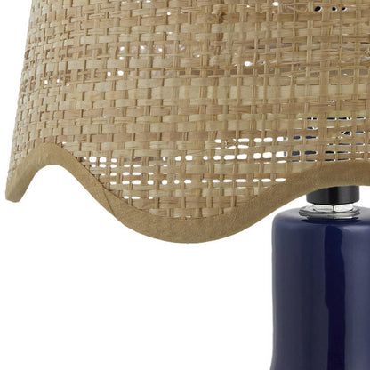 Rondy Rustic Dark Blue Table Lamp
