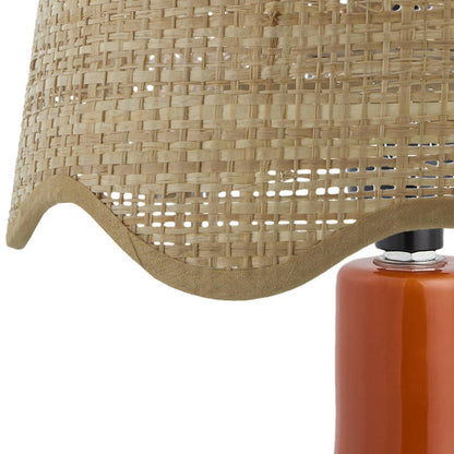 Rondy Rustic Red Table Lamp