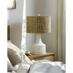 Lillia Cottage White Table Lamp