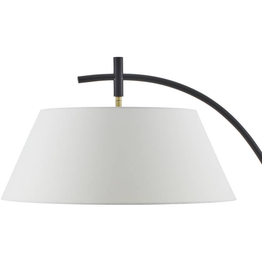 Renny Traditional Black/Beige Floor Lamp