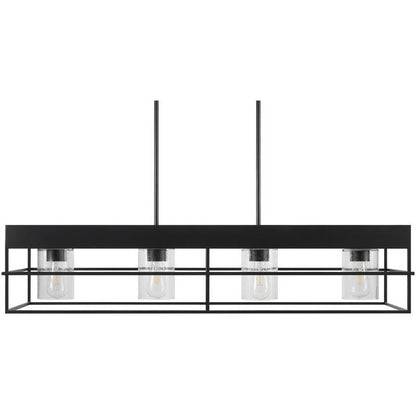 Elmhurst Rustic Black Ceiling Lighting