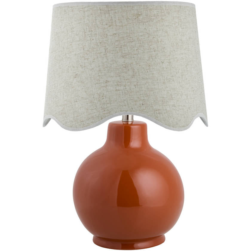 Tereza Rustic Red/Wheat Table Lamp