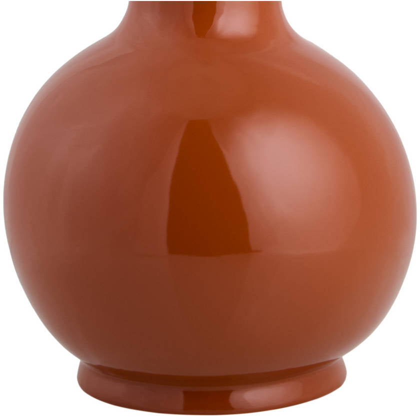 Tereza Rustic Red/White Table Lamp