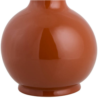 Tereza Rustic Red/White Table Lamp