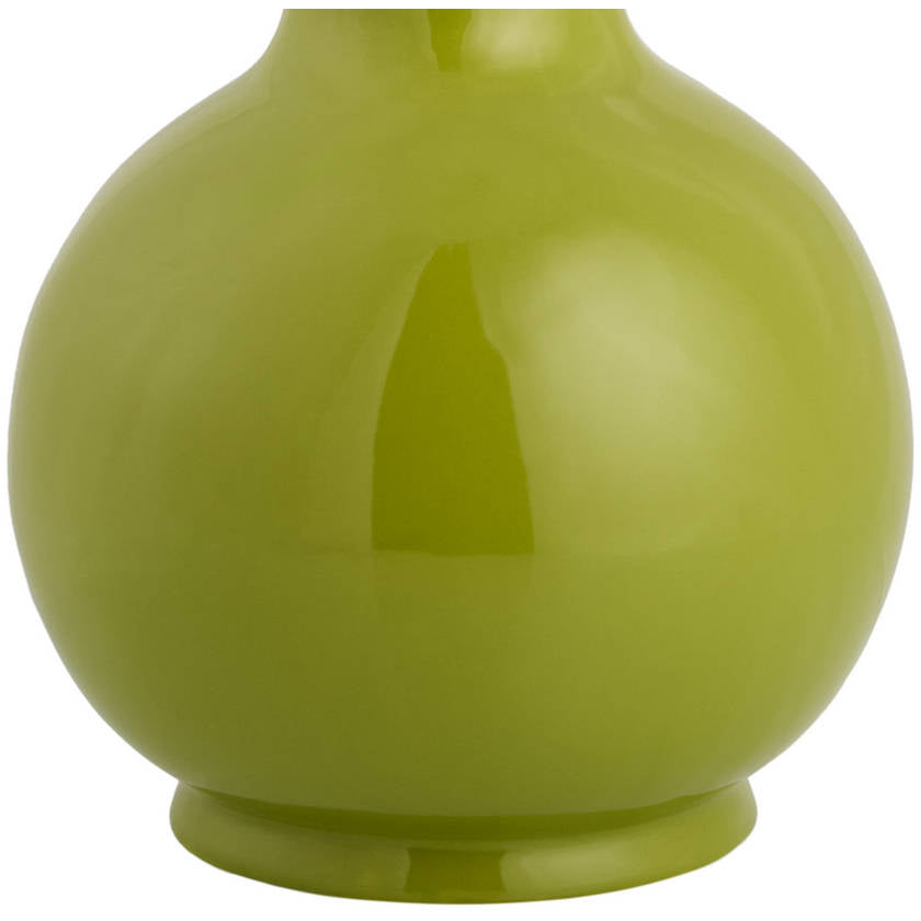 Tereza Rustic Green/White Table Lamp