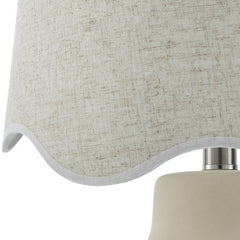Tereza Rustic Cream/Wheat Table Lamp