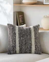 Traver Light Brown Pillow Cover