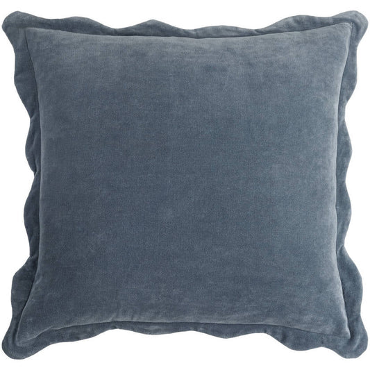 Vanessia Dark Blue Pillow Cover