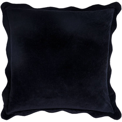 Vanessia Black Pillow Cover