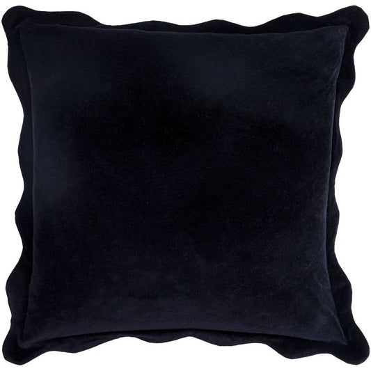 Vanessia Black Pillow Cover