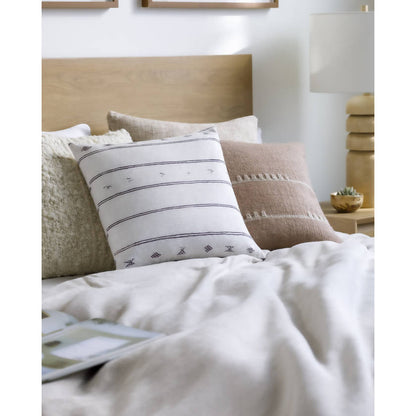 Stetson White Pillow Cover