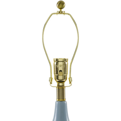 Katerine Cottage Bright Blue Table Lamp