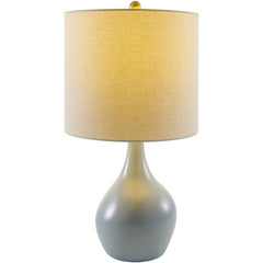 Katerine Cottage Bright Blue Table Lamp