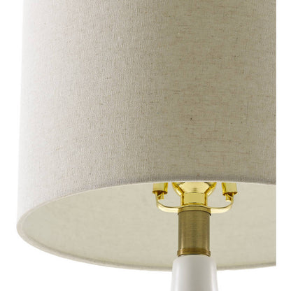 Katerine Cottage Cream Table Lamp