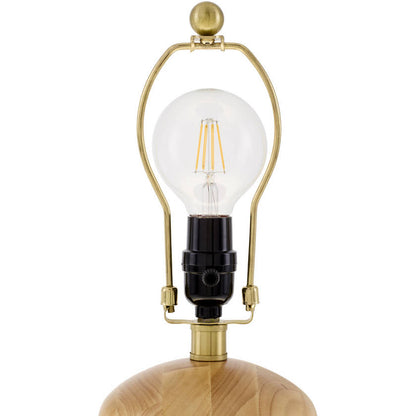 Tarik Traditional Beige Table Lamp