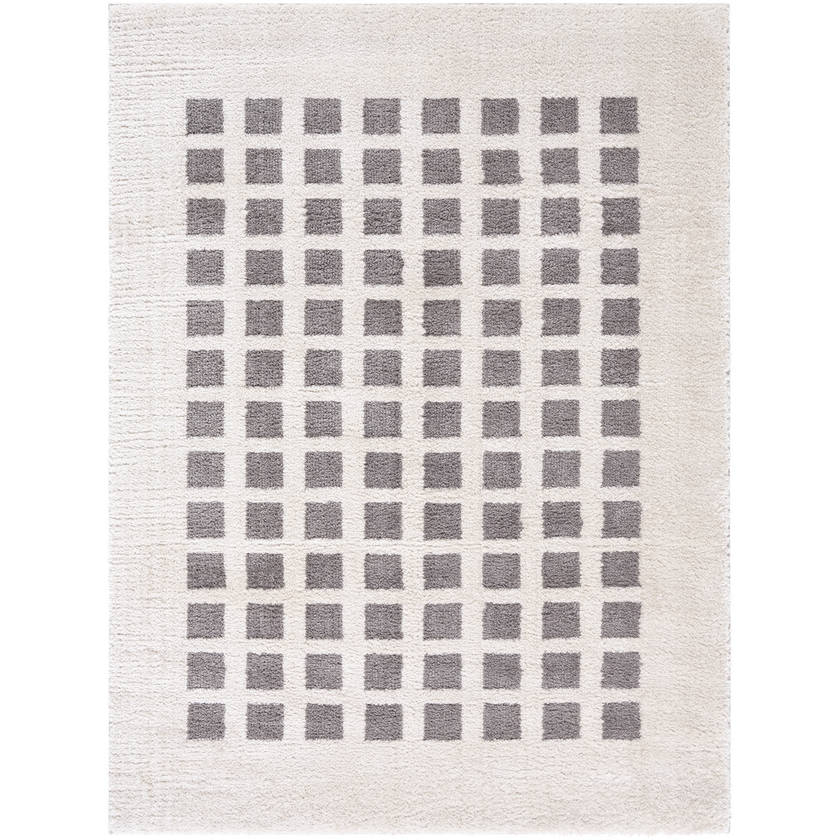 Noam Modern Charcoal Washable Area Rug