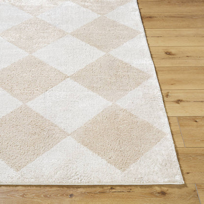 Jason Modern Beige Washable Area Rug