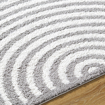 Marcela Modern Charcoal Washable Area Rug