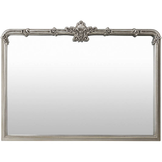 Morgen Traditional Metallic - Silver Wall Mirror