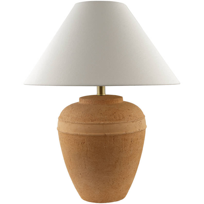 Seferino Traditional Brick Table Lamp