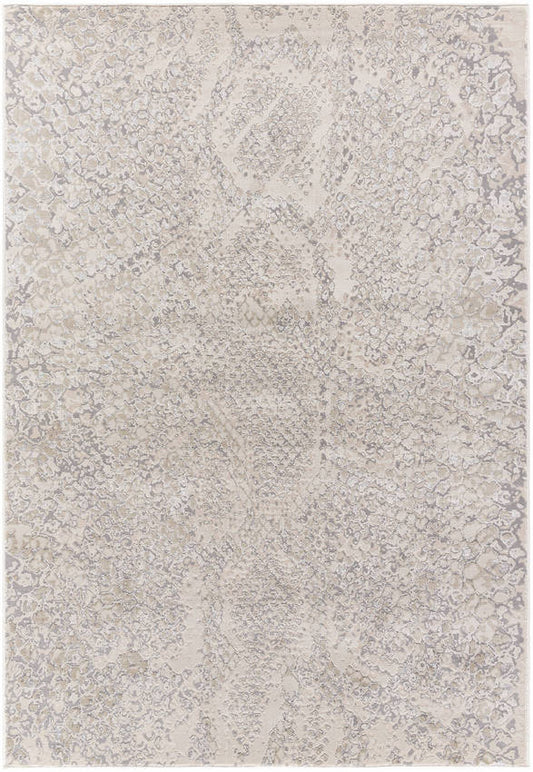Kyeshia Modern Light Gray Area Rug