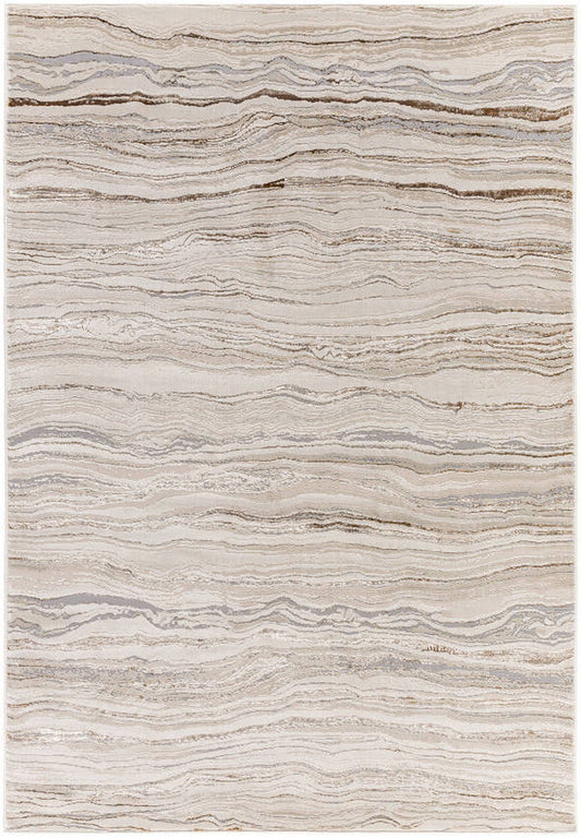 Jamaur Modern Light Slate Area Rug