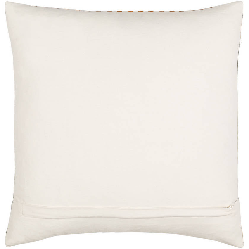 Kalon Cream/Orange Pillow Cover