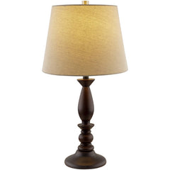 Summit Modern Dark Brown Table Lamp