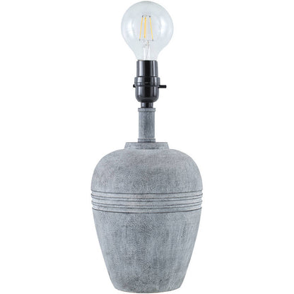 Dwanna Modern Gray Table Lamp