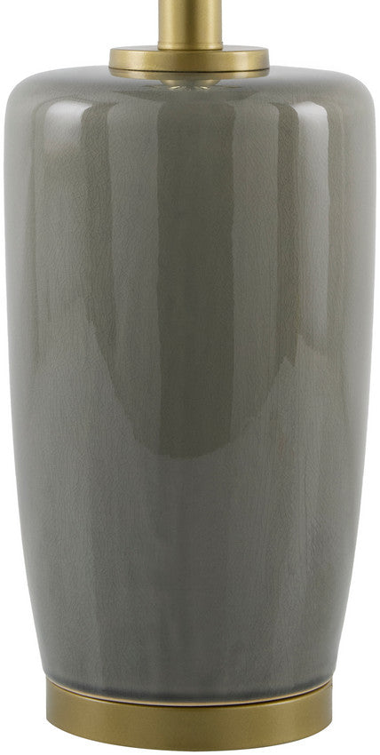Oakford Traditional Gray Table Lamp