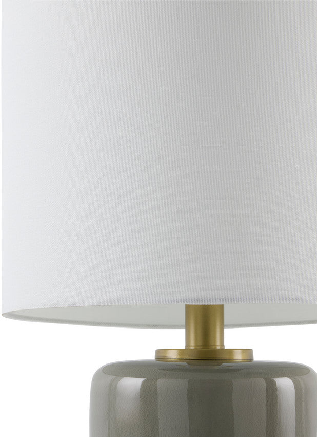 Oakford Traditional Gray Table Lamp