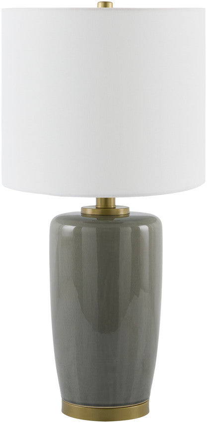 Oakford Traditional Gray Table Lamp