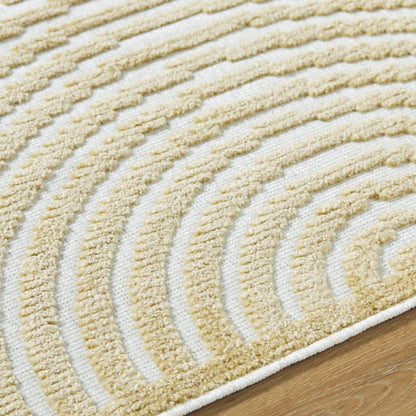 Carter Lake Modern Mustard Washable Area Rug