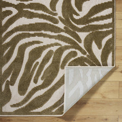 Cedar Vale Modern Brown Washable Area Rug