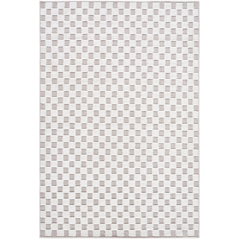 Jozette Modern Cream Washable Area Rug