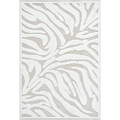 Cedar Vale Modern Cream Washable Area Rug